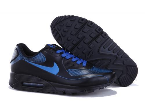 Nike Air Max 90 Men Black Blue Running Shoes Greece